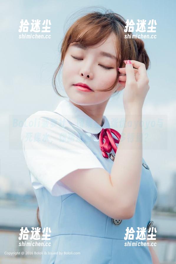 BoLoli菠萝社 - 图集里的张优ayoyo与死库水，你猜这画面会有多特别？