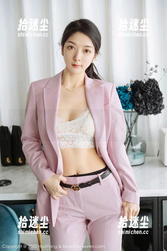 HuaYang花漾 - 别以为你能抵挡得住，易阳Silvia黑丝合集图片闪耀你的视线！