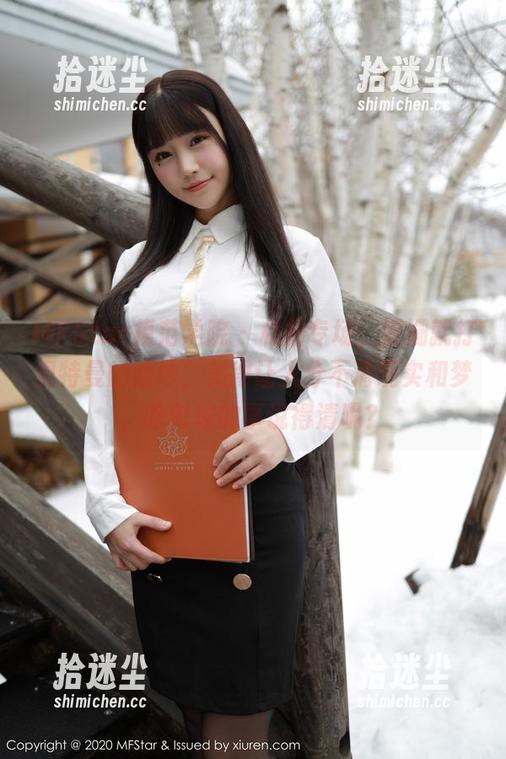 MFStar模范学院 - 私拍专场，姗姗就打奥特曼的婚纱，美得让人分不清现实和梦，啥时候的事说得清呢？