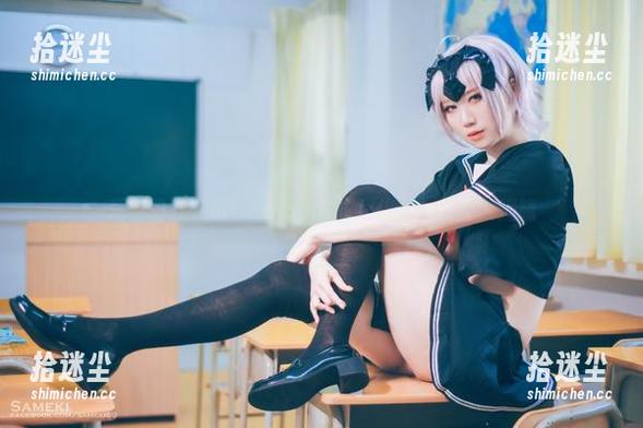爱与粉红交织：Sameki的女仆cos原图大揭晓