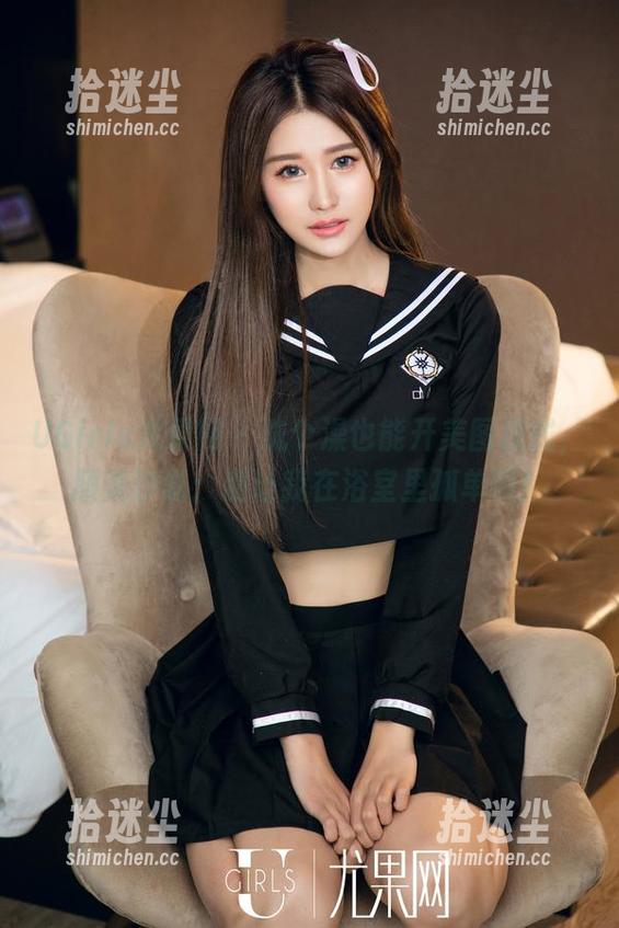 UGirls尤果网 - 洗个澡也能开美图模式，颜美汐说：别让我在浴室里孤单啊！