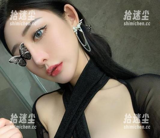 微密圈 - 不要小看渔网！不爱笑的赛琳全身示范美图合集
