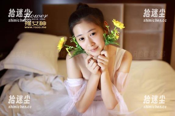 推女神 – 娜依灵儿婚纱在线写真：不怕你追不上，只怕你爱不够。