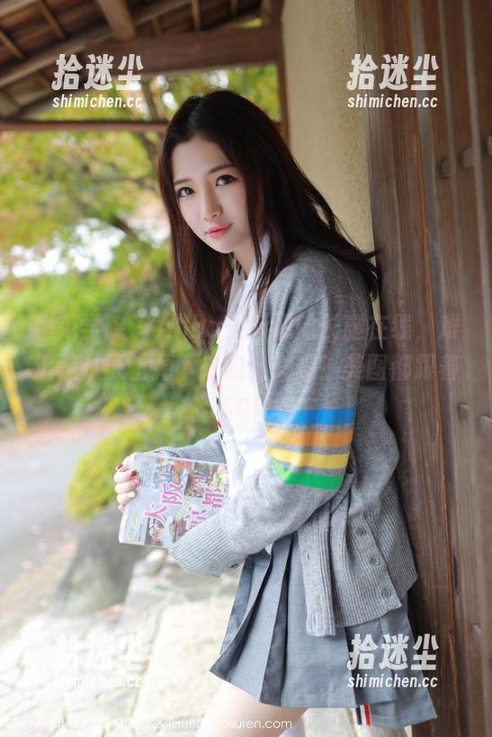 模范学院 - Abby王乔恩的长腿在线，难道是从天上掉下来的仙女吗？美图都跟着打call！