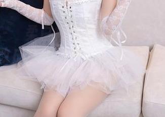 秀人网 – 媃柔白裙写真集：我决定把家里的窗帘改成这种风格，太美啦！原图也是超有魔力的！