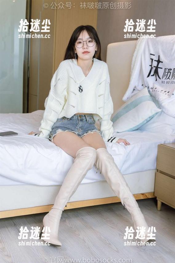 袜啵啵 - 从头到脚，全在这凉鞋原图中：小甜豆的风格