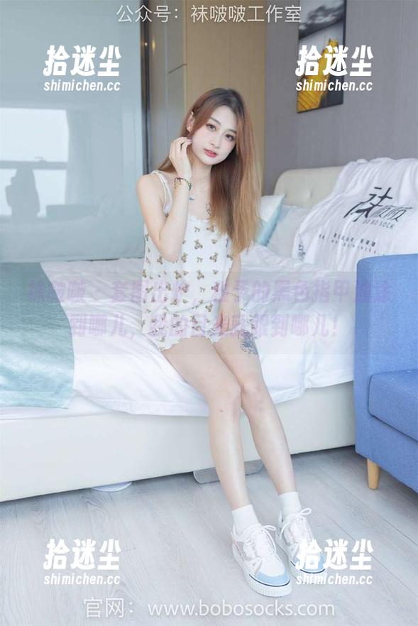 袜啵啵 - 套图出炉，稚予的黑色指甲油涂到哪儿，我的目光就跟到哪儿！
